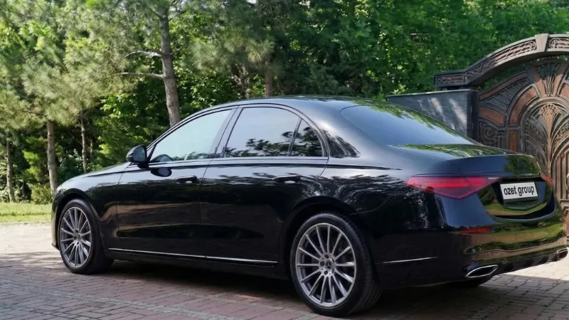 Mercedes S Serisi lüks transfer Ankara